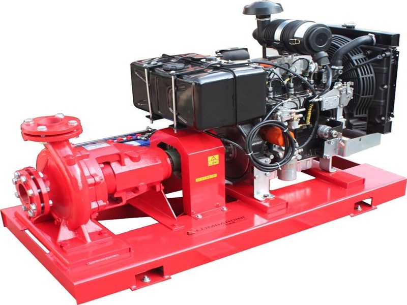 MÁY BƠM CHỮA CHÁY DIESEL EUROFLO - SINGAPORE