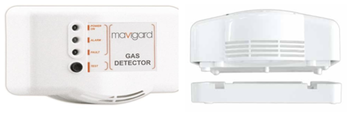 THIẾT BỊ DÒ KHÍ CO, 24V DC, 2 MỨC ĐỘ CẢNH BÁO ĐẦU RA, C/W RƠ-LE + ĐẾ GẮN ĐẦU DÒ KHÍ ML-0120