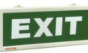 ĐÈN EXIT THOÁT HIỂM 1 MẶT - KENTOM